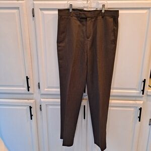 Kenneth Cole Reaction Men's Brown Dress Pants